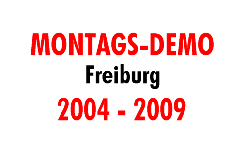 Montagsdemo Freiburg